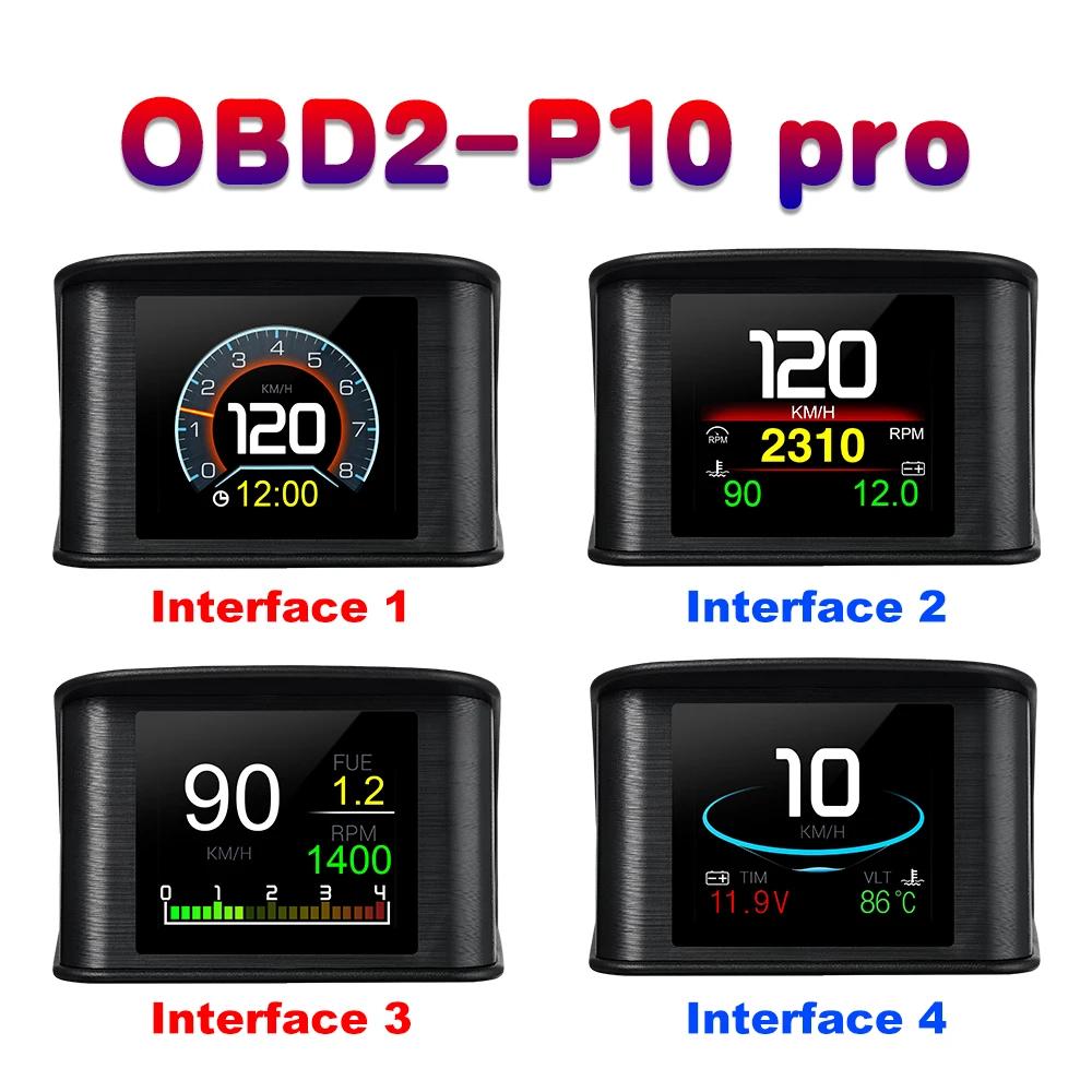 AD OBD2 ڵ  ÷, HUD Ʈ ڵ AFR    µ ͺ RPM ,   Ÿ  溸, ڵ 跮